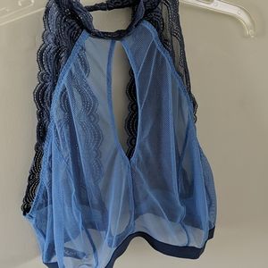 Mesh lace bralet